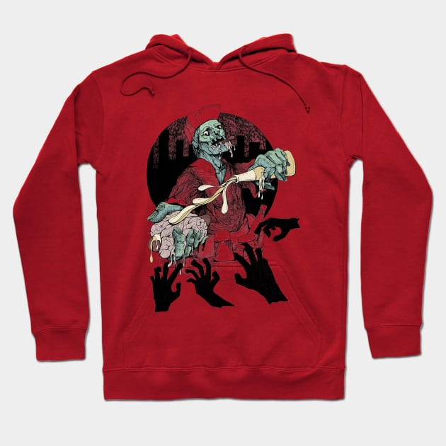 HOT"BRAINS" Hoodie by LinhBR